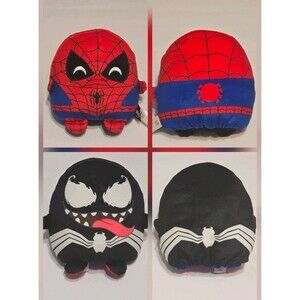 Marvel Mattel Spiderman / Venom 2-in-1 Reversible Plush Stuffed Toy